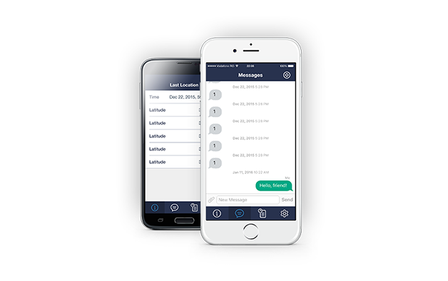 Mobile App GeliosTracker for iOS and ANDROID
