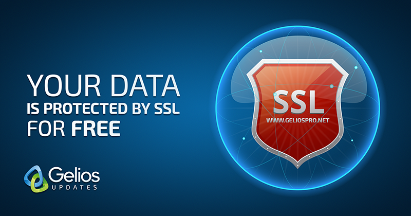 Your data is protected by SSL for FREE